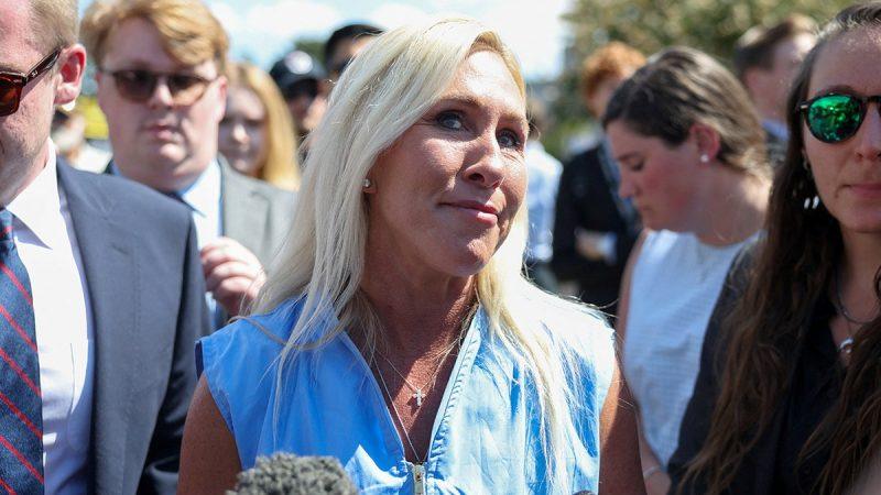 Republicans try to quash concerns of more exits following Marjorie Taylor Greene’s surprise resignation