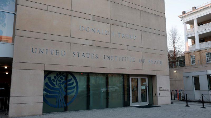 US Institute of Peace officially renamed for Trump as White House moves to dismantle agency: ‘Congratulations’