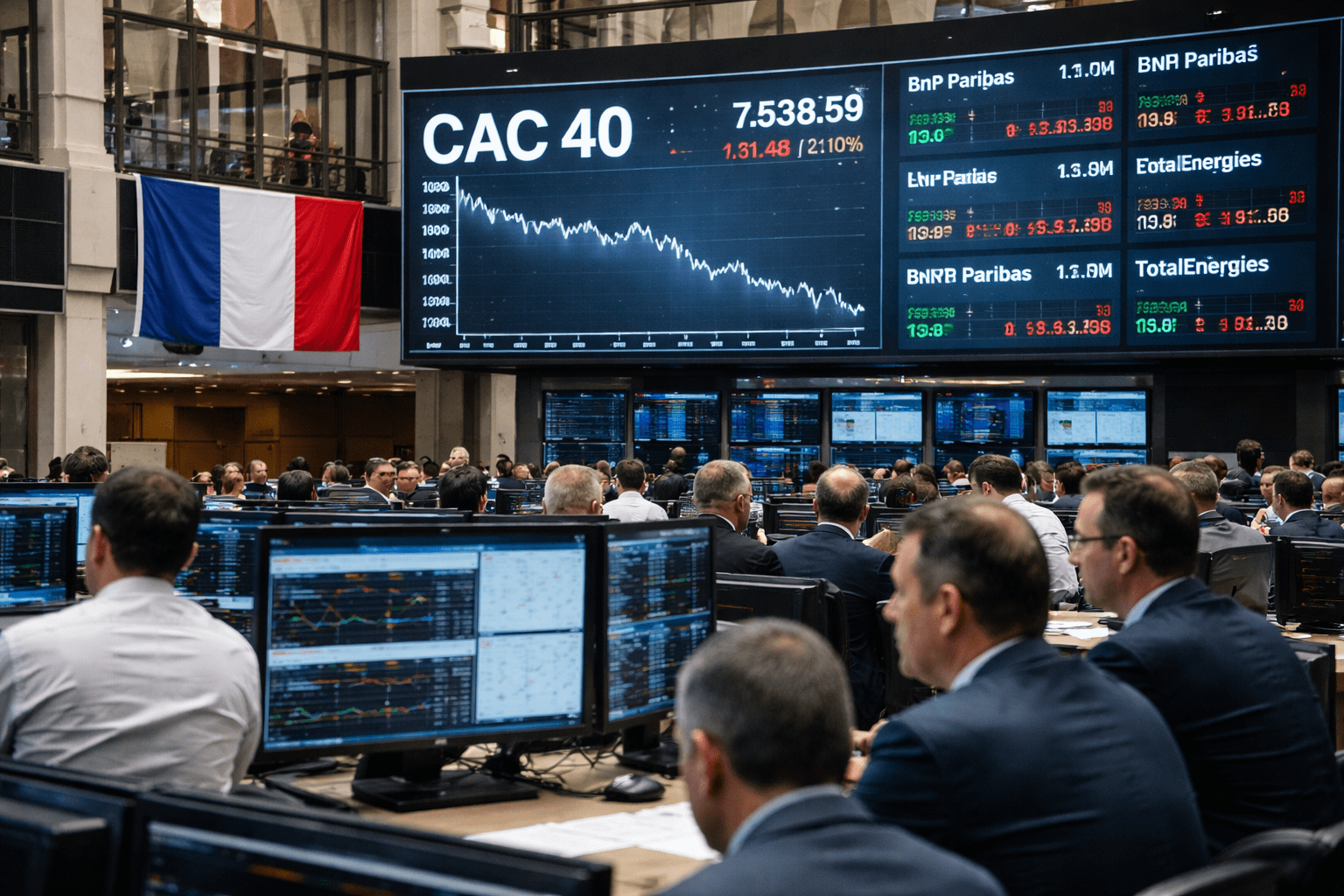 What next for the CAC 40 Index as it sinks into a correction?